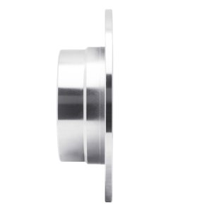 BMW Z4 Brake Rotor (1) - Rear Left - R1 Concepts - Drilled & Slotted - Silver - `03-`06